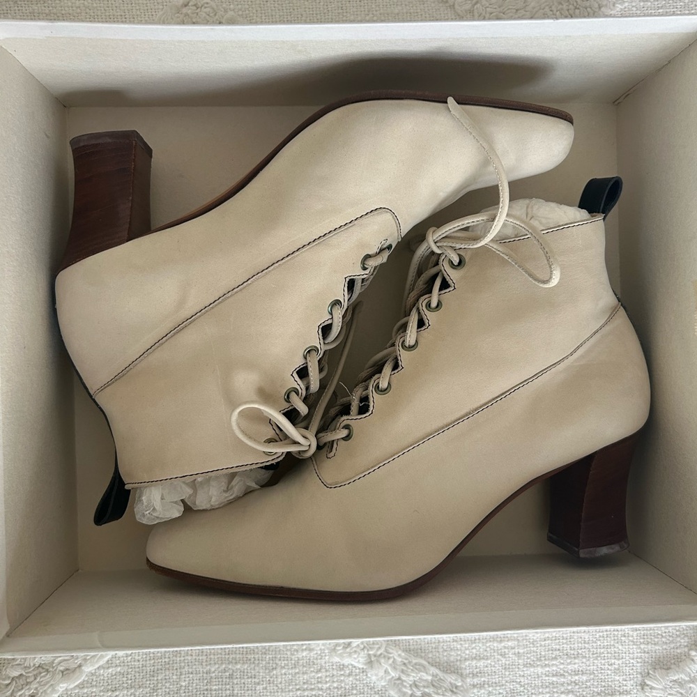 Ritz Saddler Italian Leather Ankle Boots
